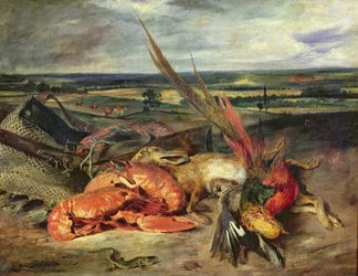 Still Life with Lobsters, 1826-27